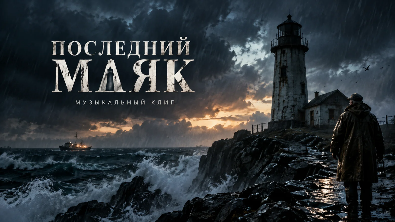 Обложка музыкального клипа «Последний маяк»